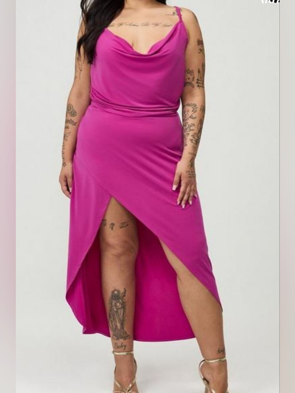 TORRID Cowl-Neck Crop Top with Maxi Skirt Set 2x (18-20) NWT